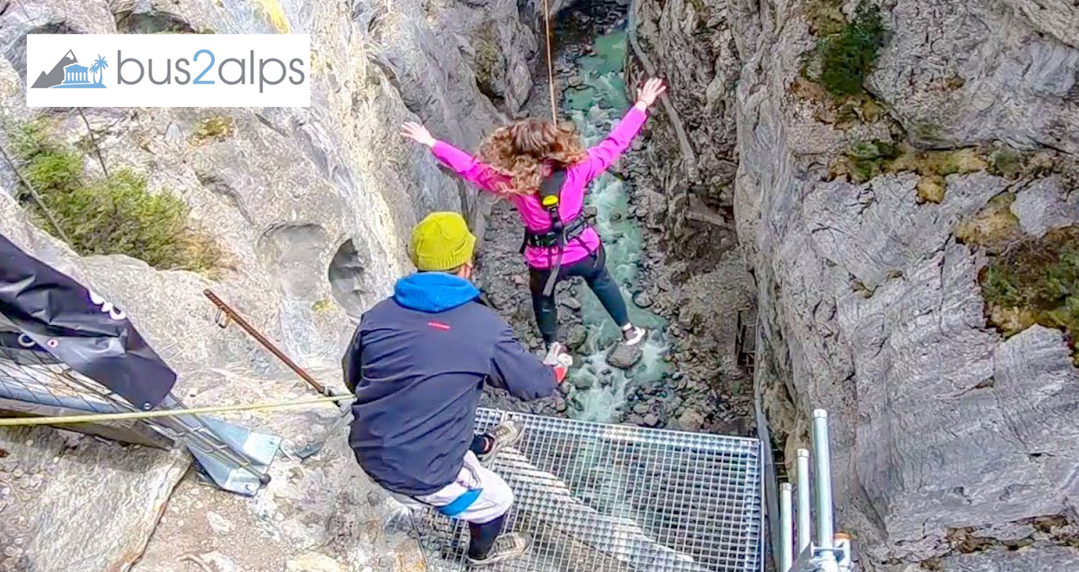 Bus2alps Interlaken Canyon Swing Promo Code CAMPUS