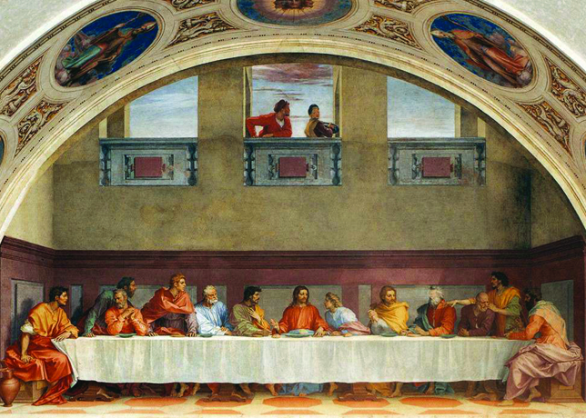 Cenacolo Last Supper Andrea Del Sarto San Salvi Florence