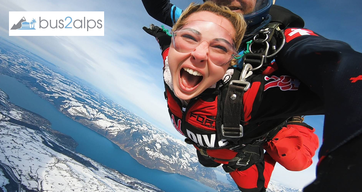 Bus2alps Interlaken Weekend Skydive Save $$$ Promo Code CAMPUS