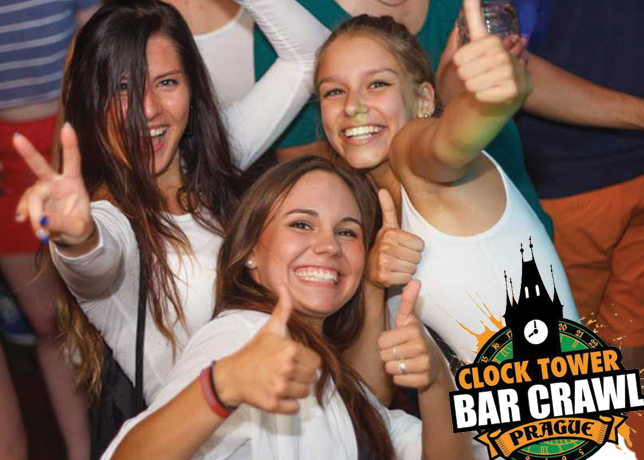 Clock Tower Bar Crawl Prague Discount Code CAMPUS