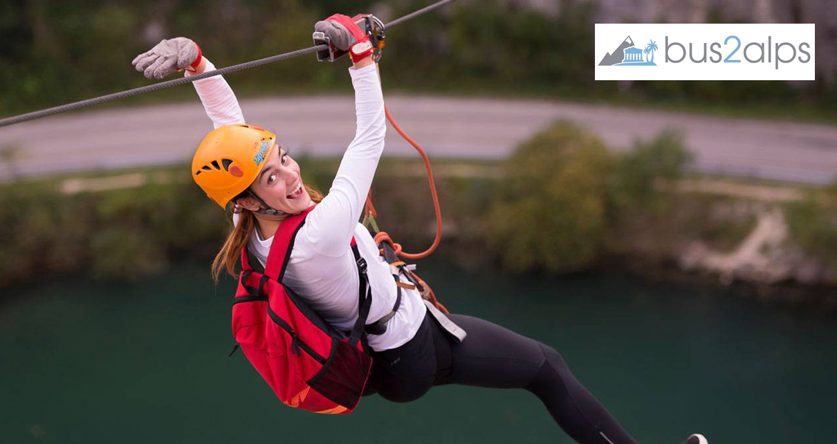 Bus2alps Split Croatia Zip Lining Trip Save $$$ promo code CAMPUS