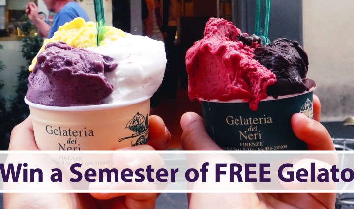 Campus Florence Win a Semester of Free Gelato