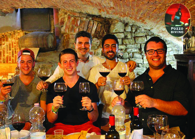 PIno's Sandwiches POzzo DiVino Wine Tasting Florence