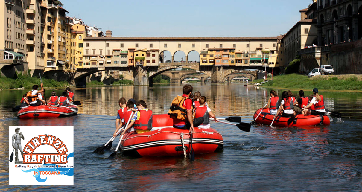 firenze外周河川 Firenze Rafting Arno Tour – Campus Florence