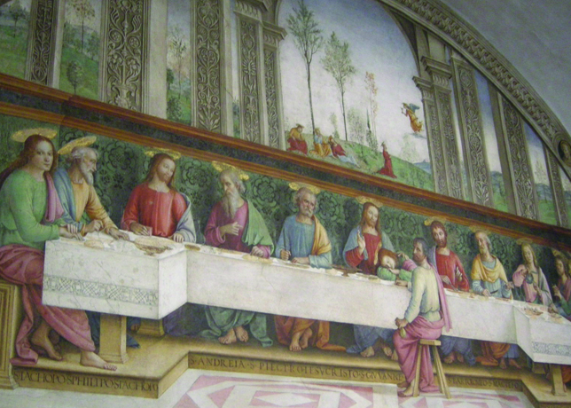 Cenacolo Perugino Fuligno Last Supper Florence